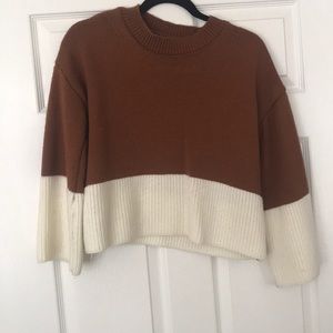 Crop sweater